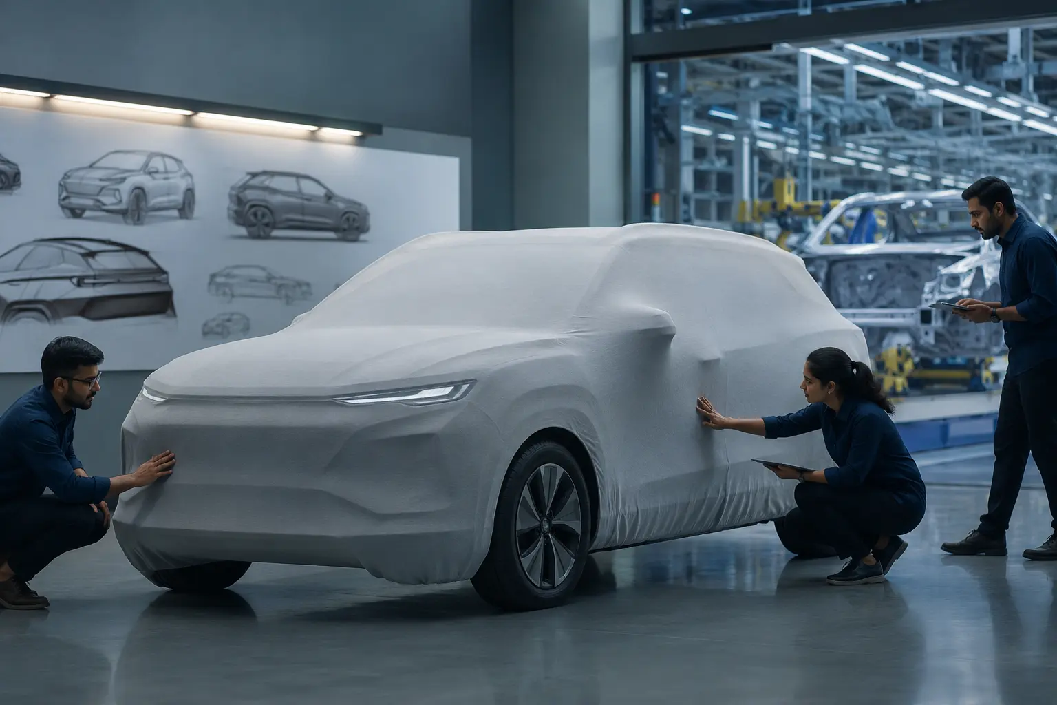 Hyundai ला रही है अपनी नई धांसू इलेक्ट्रिक एसयूवी जो साल 2026 में मचाएगी धमाल