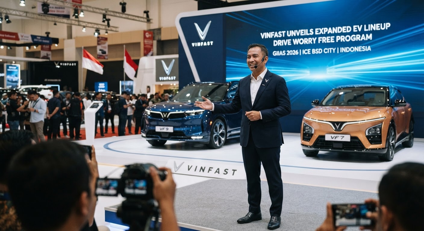 VinFast ki dhamakedar entry GIIAS 2026 mein dikhaayi apni nayi range aur sasta EV ownership plan