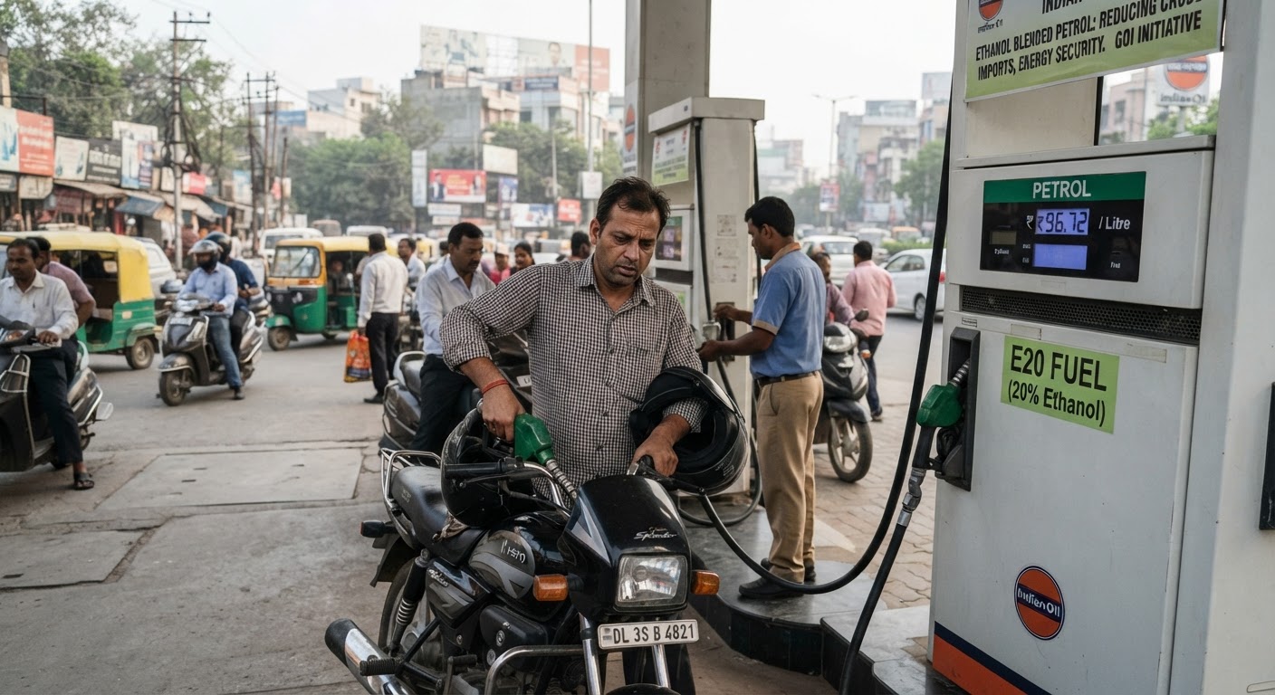 पेट्रोल में इथेनॉल मिक्सिंग का असली सच क्या आम आदमी को नहीं मिलेगा सस्ता ईंधन