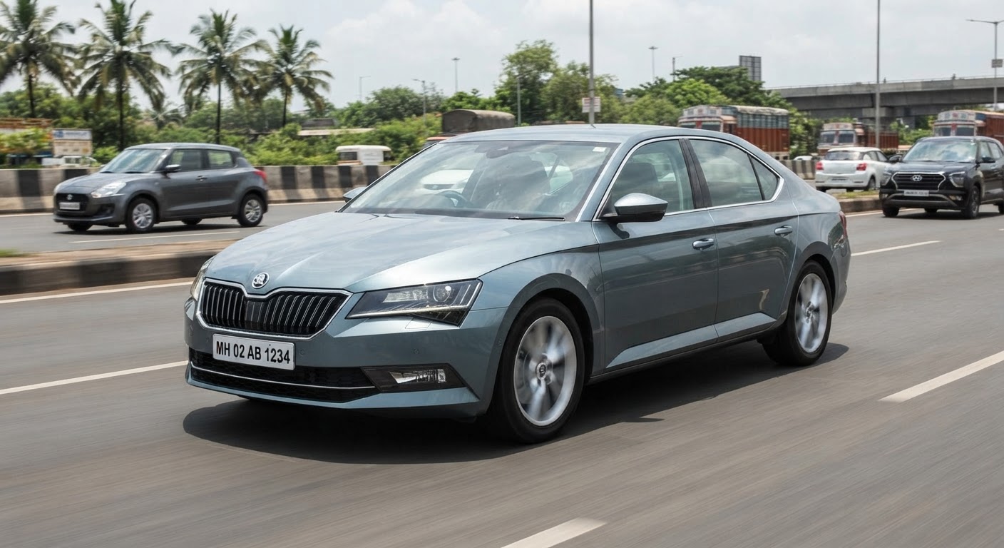 Skoda Superb Diesel ki dhansu wapsi jisme milegi gajab ki mileage aur premium features