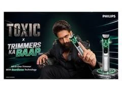 Philips Trimmer के ब्रांड एंबेसडर बने सुपरस्टार यश और फिल्म Toxic के साथ हुई धांसू पार्टनरशिप